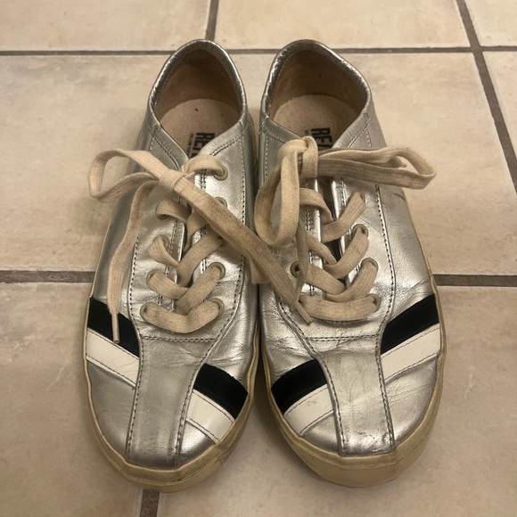 RE/DONE 70’s low stripe sneaker size 38 made in Italy - Picture 1 of 6